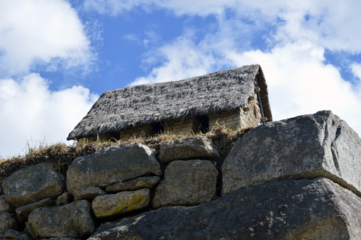 Some inca houses conserves in good conditions