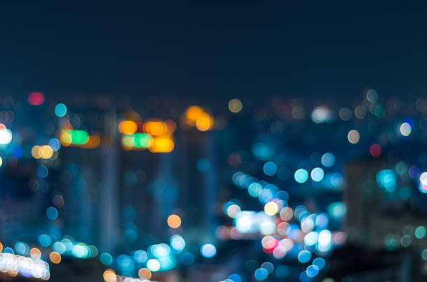 istock Cityscape background, Blurred Photo bokeh 487416346