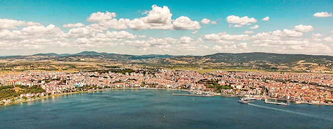 City of Çanakkale in Turkey