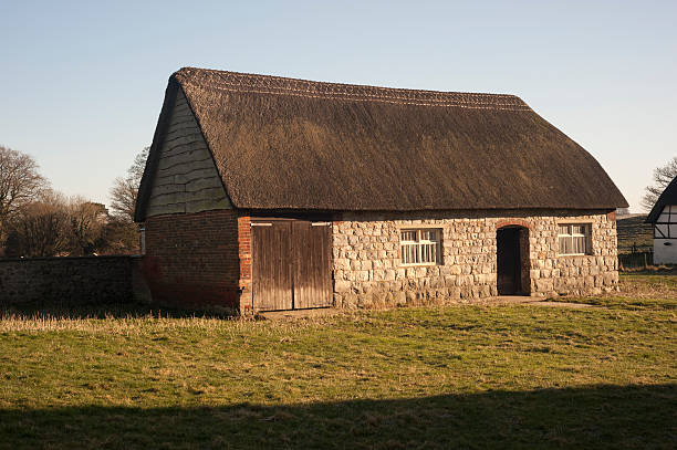 istock Agricultural building window, Avebury, Wiltshire, South England 487421413