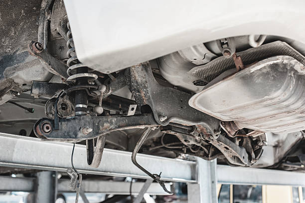istock Auto parts dismantling yard. 487422496