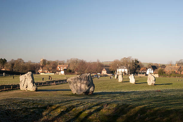 istock Ancient standing stones at Avebury, Wiltshire, South England 487423213