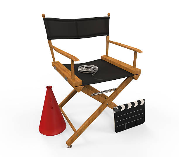 istock Movie Director Chair 487423395