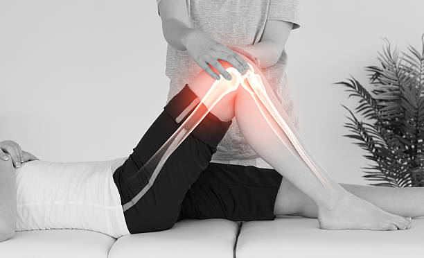 istock Highlighted bones of woman at physiotherapist 487424828