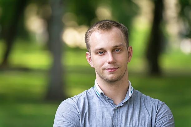 istock Attractive young man outdoor portrait 487435610