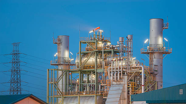 istock Oil and gas refinery plant 487436130