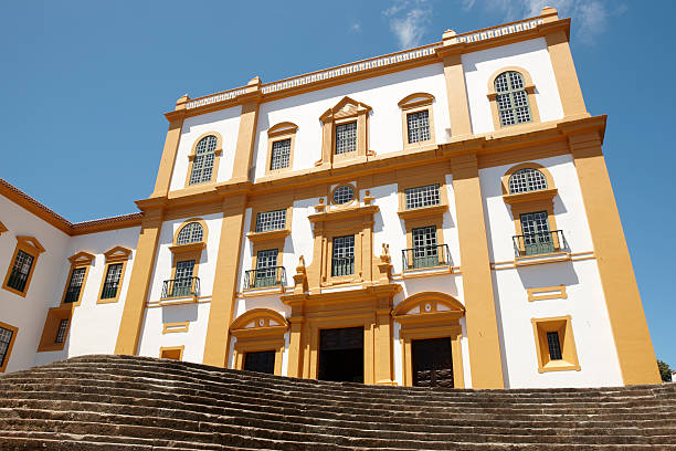 istock Traditional Azores facade. Palace General Captain. Angra. Tercei 487440704