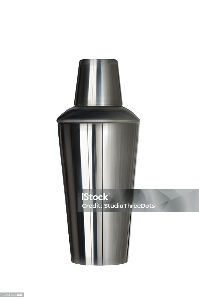 Cocktail shaker Cocktail shaker isolated on white background Cocktail Shaker Stock Photo