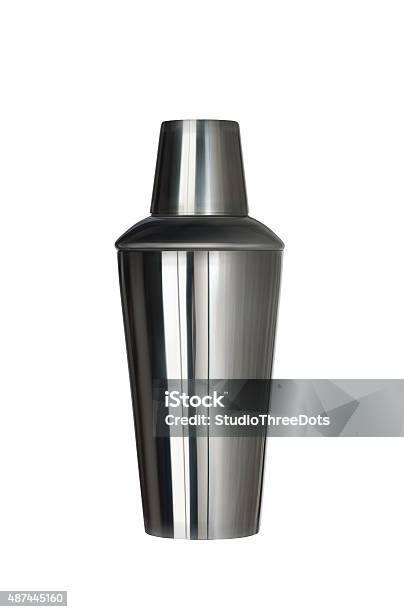 Cocktail Shaker Stock Photo - Download Image Now - Cocktail Shaker, Cut Out, White Background