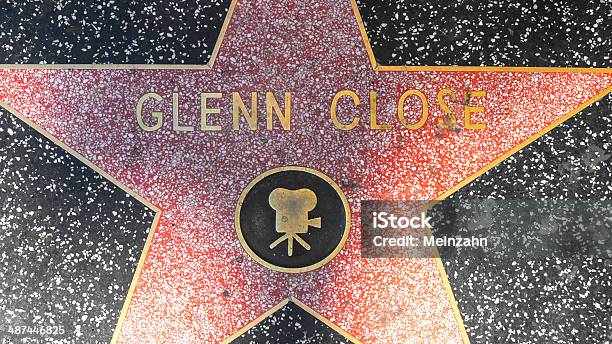 Glenn Closes Star On Hollywood Walk Of Fame Stock Photo - Download Image Now - Actor, Adulation, Arranging