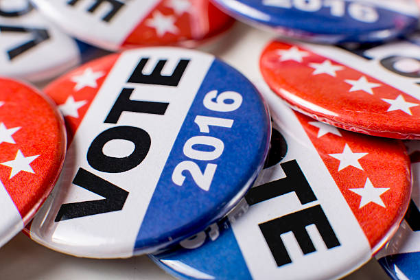 istock Macro Photo of 2016 Campaign Vote Buttons 487451056