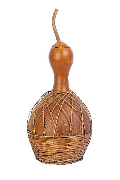 istock dried bottle gourd used for traditional canteen 487455964