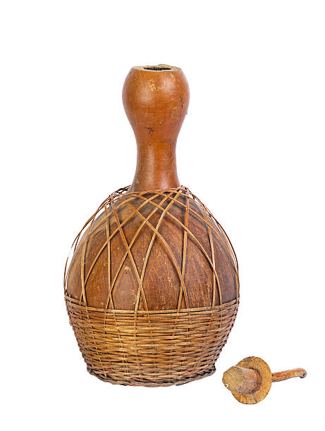istock dried bottle gourd used for traditional canteen 487463310
