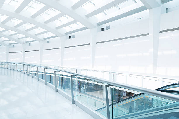 istock contemporary hallway of modern office building 487464375