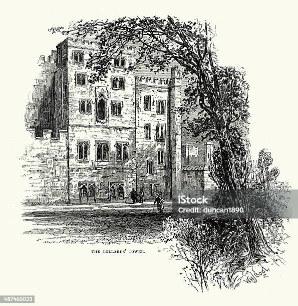 Lollardsタワー - ランベス宮殿のベクターアート素材や画像を多数ご用意 - ランベス宮殿, イギリス, イラストレーション