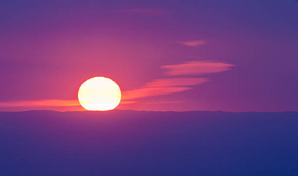 istock sunset on the background of sky 487466189