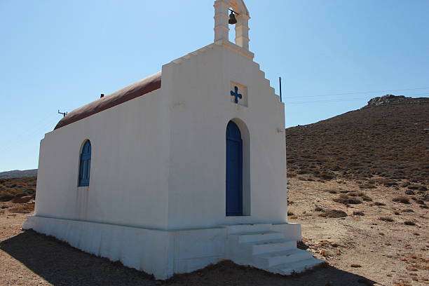 igreja da grécia - churchgoers - fotografias e filmes do acervo