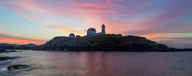 istock York, Maine - Nubble Light House 487471209