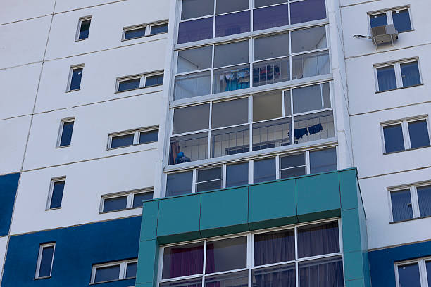 istock Multi-storey residential home 487471310