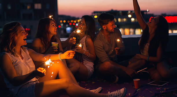 istock Roof party 487473850