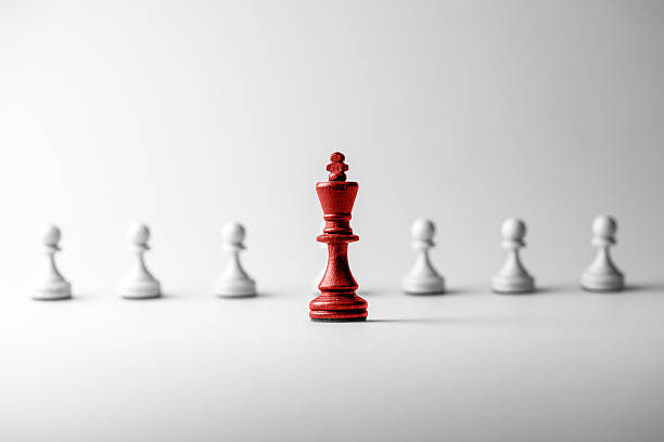 istock Chess business concept, leader & success 487479978