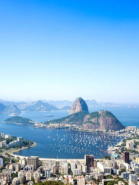Sugarloaf Mountain in Rio de Janeiro, Brazil Sugarloaf Mountain in Rio de Janeiro, Brazil. guanabara bay stock pictures, royalty-free photos & images