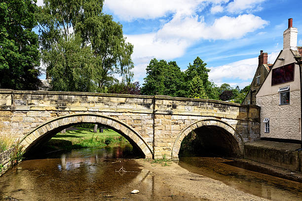 istock Picturesque bridge in Pickering, North Yorkshire 487482074