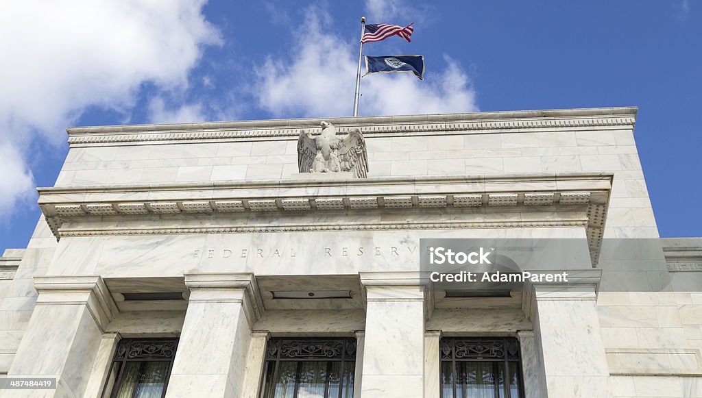 Washington, DC - Federal Reserve headquarters close up This is a close up view of the US Federal Reserve building in Washington, DC. Federal Reserve Stock Photo