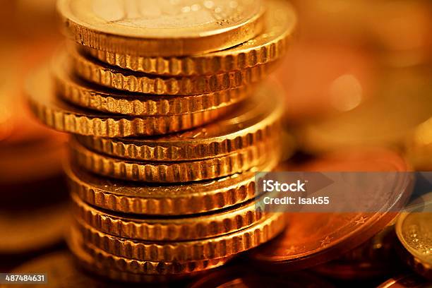 Coins Stock Photo - Download Image Now - Analyzing, Backgrounds, Banking