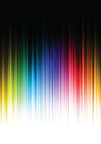 Brightly colored rainbow vector background. EPS10 using transparencies