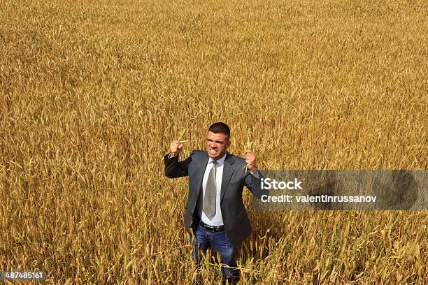 Wütend Geschäftsmann Im Freien Stockfoto und mehr Bilder von Bankrott - Bankrott, Bauernberuf, Agrarbetrieb