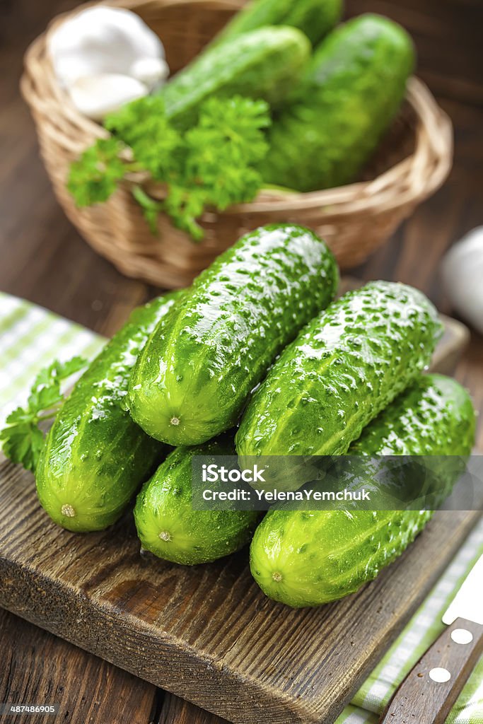 Cucumbers Agriculture Stock Photo