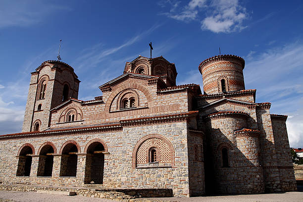 istock Saint Panteleimon Church in Ohrid, Macedonia 487489977
