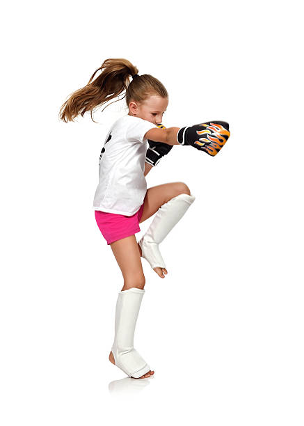 istock thai boxing girl 487490516