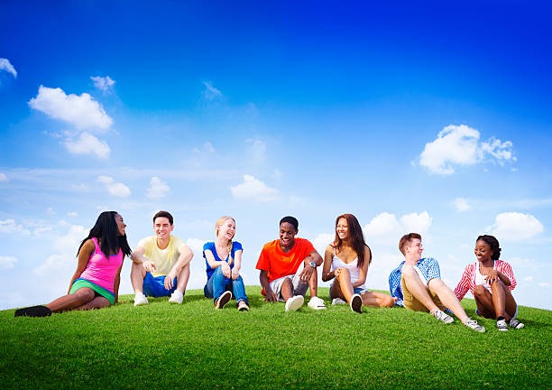 istock Group Friends Outdoors Diversed Cheerful Fun Team Concept 487490714