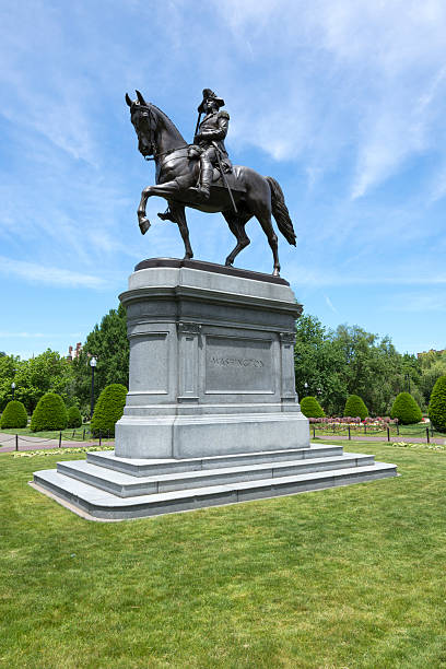 istock Statue of George Washington in Boston 487491202