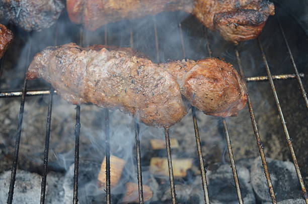 istock BBQ - meat on the grill - smoking the meat 487491922