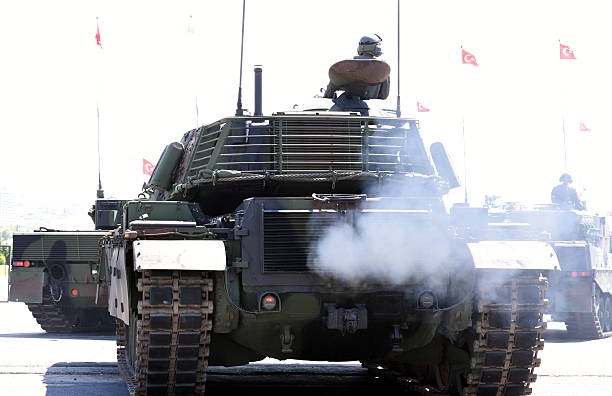 istock Military Tanks - Turkish Army Tanks 487505154