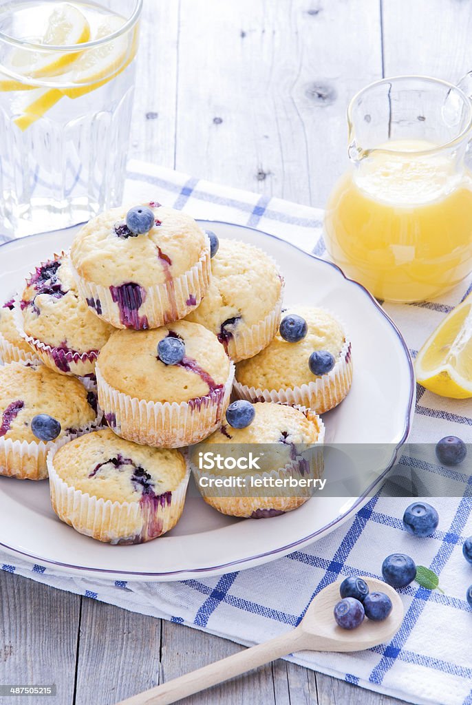 Blueberry Muffins Blueberry Stock Photo