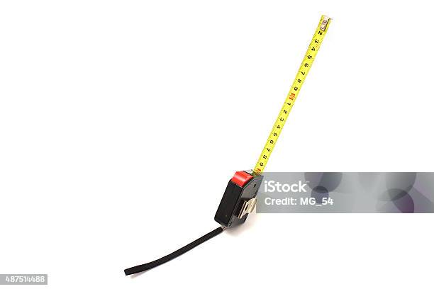 Small Measuring Tape On White Background Stock Photo - Download