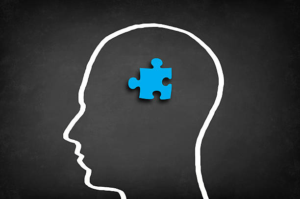 istock Puzzle in head. Bussines and finance metaphor. 487514856