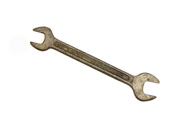 istock Open-end wrench 13 to 15 on a white background 487519132