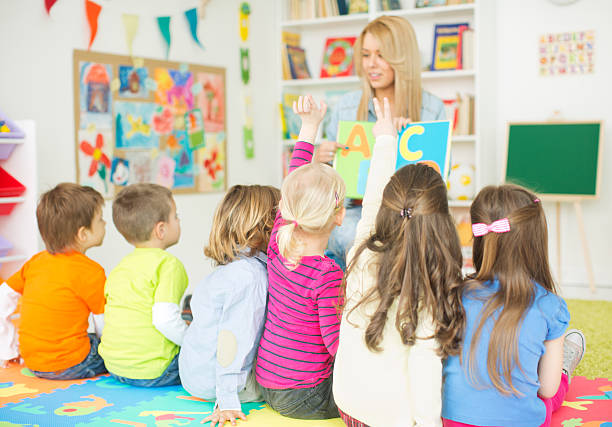 istock Cute kids in kindergarden. 487521283