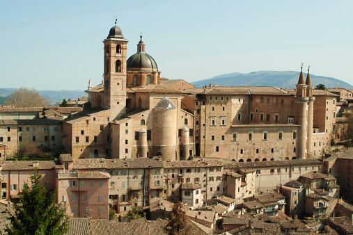 Italian city Urbino