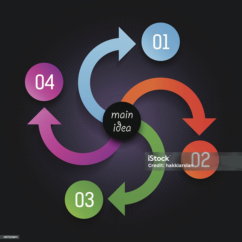 Infinity Concept Modern Design Template Stock Illustration - Download ...