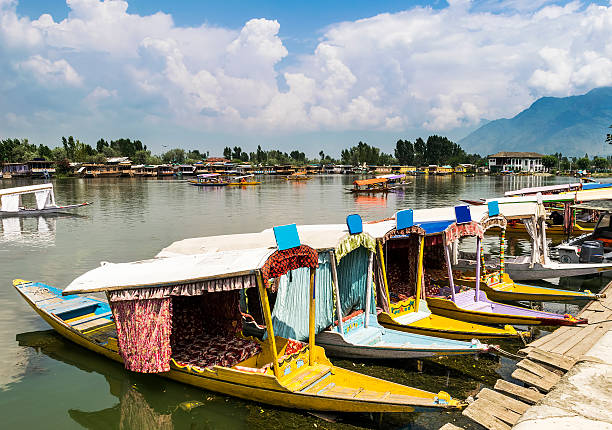 istock Shikara Boats on Dal Lake, Srinagar, Kashmir, India 487526296