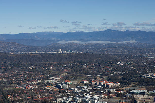 istock Aerial view towards Woden Canberra 487527698