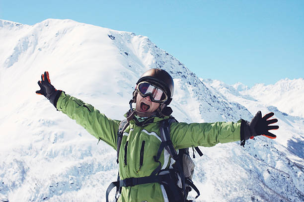 istock Happy girl in the mountains 487530960