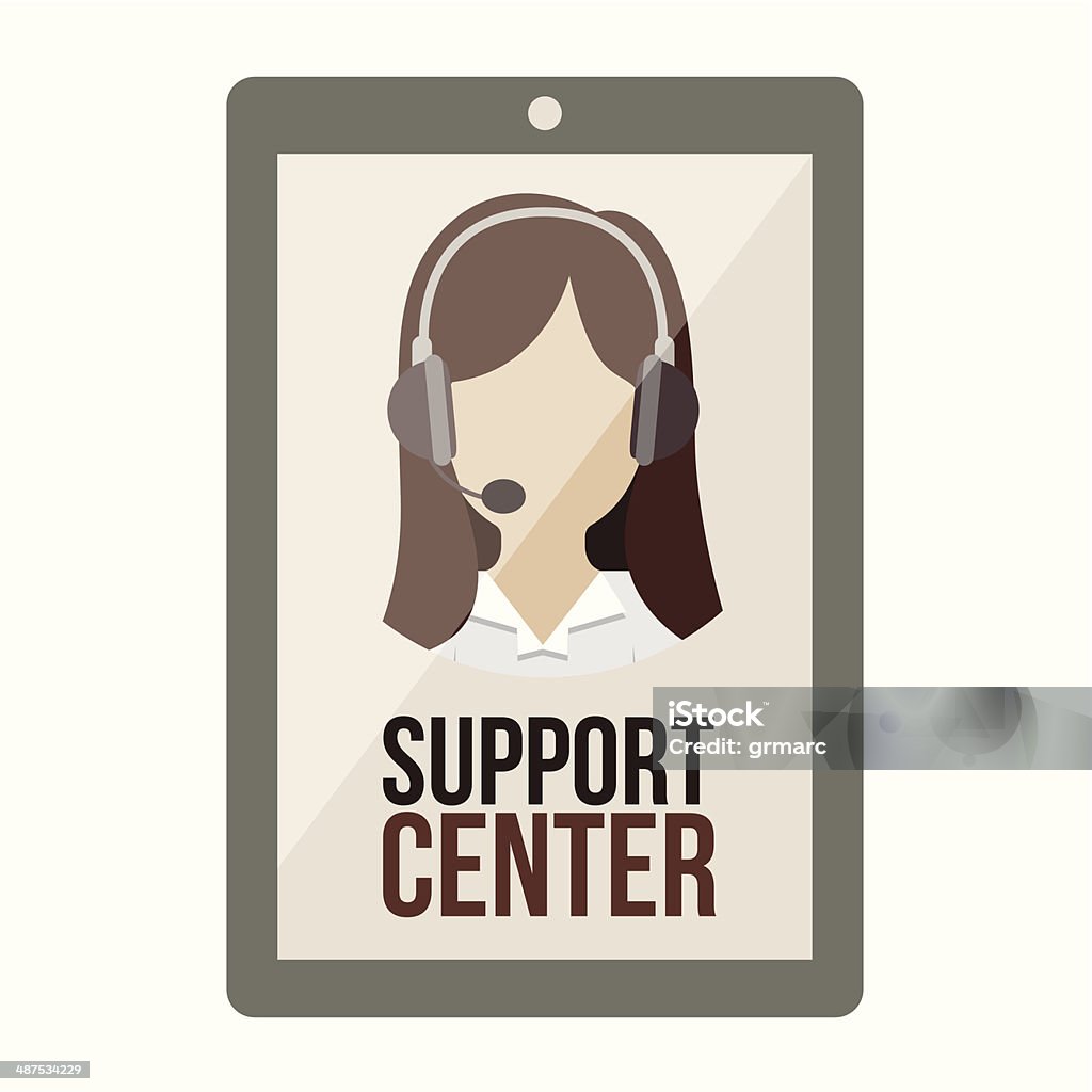 Support Center Vector Support Center Design Stock Illustration - Download Image Now ...