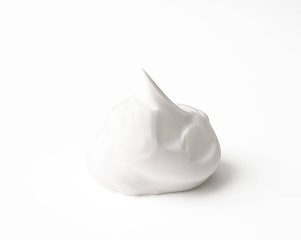 istock Isolated shot of soap sud on white background 487535428